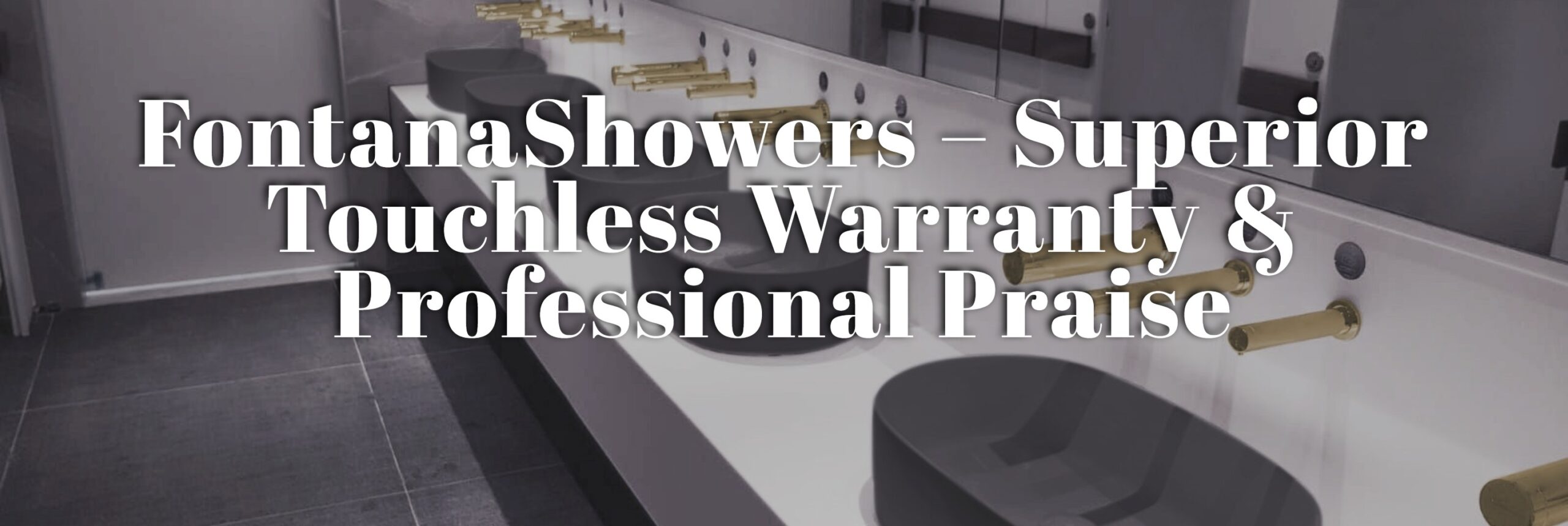 Bathroom Fixtures Banner